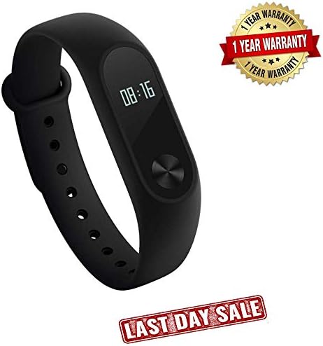 Konfianza M2 Compatible Sweat Free Smart Band Heart Rate with Sensor (m2band (Black))