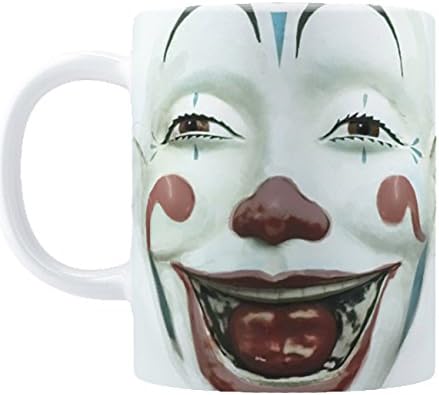 Retro Clown Face Coffee Mug (11oz)