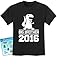 TeeStars - T-Rex Boy Gift for Big Brother 2016 Kids T-Shirt Medium Black
