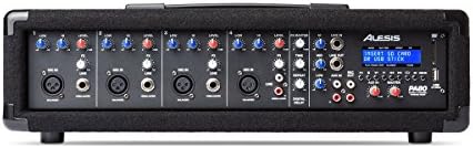 Alesis Pa System In A Box 280 Watt 80 Watts Continuous 4 Channel Pa System Musical Instruments Amazon Com