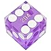 GSE Games & Sports Expert AAA Grade 19mm Pro Vegas Casino Style Craps Dice Set of 5 with Razor Sharp Edges & Matching Serialized Numbers for RPG, Dice Stacking, Yahtzee Dice Games