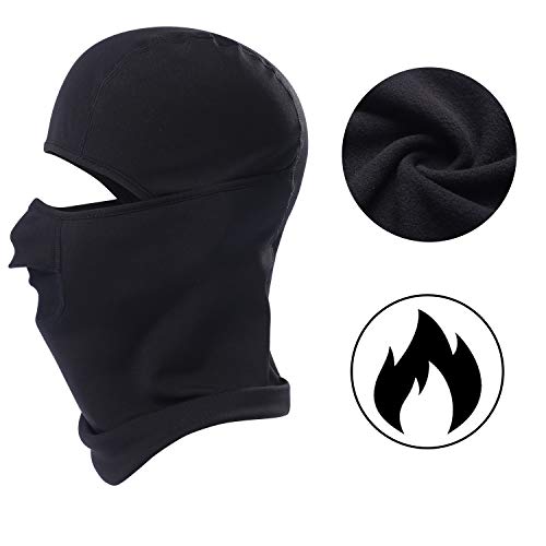 Ski Mask Balaclava-Cold Weather Face Mask Windproof Thicken Warmer Anti-fog Outdoor Hood - Thumbnail 2