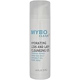 Myboclean Hydrating Lids and Lash Cleansing Gel, Manuka Honey UMF 16+, Aloe Vera, Coconut Oil, Dead Sea Salt, 1.69 Fl Oz