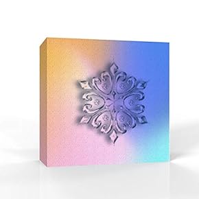 wall26 - Canvas Wall Art - Snowflake Theme...