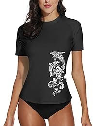 Camiseta de manga corta para dama con protección solar UPF 50+