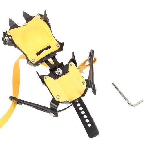 Docooler Strap Type Crampons Ski Belt High Altitude Hiking Slip-resistant 10 Crampon