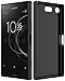 Aeska Sony Xperia XZ1 Compact Case, Ultra [Slim Thin] Flexible TPU Gel Rubber Soft Skin Silicone Protective Case Cover for Sony Xperia XZ1 Compact (Matte Black)