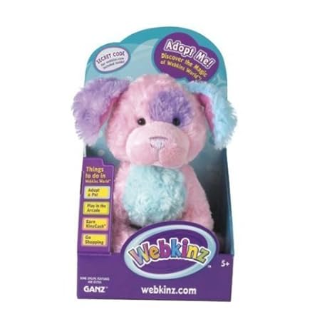 webkinz cotton candy puppy