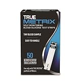 True Metrix Blood Glucose Test Strips Box of 50 by TRUE
