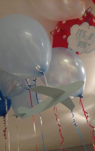 3D Airplane Baby Shower or Birthday Party Decorations Flying Celebration