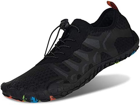 Womens Water Shoes Beach Swim Barefoot Adult Aqua Shoes for Walking Yoga Kayaking