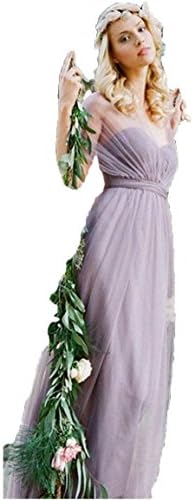 Satisfaction 100 Long 5 Different Types Convertible Gowns Bridesmaid Dress SF68