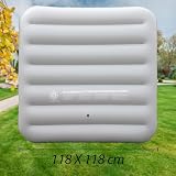 SHATCHI Energy Saving Inflatable Spa Cover for 4 Person Square Spas 118cm view 2
