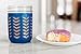 JarJackets Silicone Mason Jar Protector Sleeve - Fits Ball, Kerr 16oz (1 pint) WIDE-Mouth Jars | Package of 3 (Midnight) …
