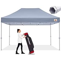 ABCCANOPY Commercial Aluminium Ez Pop Up Canopy Tent 10x15 Premium-Series, Grey2