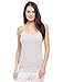 Motherhood Maternity Women's Maternity NGF Clip Down Nursing Tank Top Cami, Grey/White Stripe, Medium