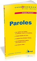 Jacques Prévert, "Paroles"