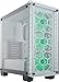 CORSAIR CRYSTAL 460X RGB Compact Mid-Tower Case, 3 RGB Fans, Tempered Glass - White