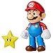 World of Nintendo Super Mario, 4” Articulated Figure with Super Star