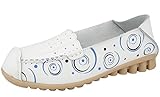 XIVO Loafers for Womens Slip On Leather Casual Flats Driving Boat Shoes