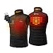 ORORO Men's Lightweight Heated Vest with Battery Pack (Black,XXL)