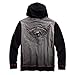 HARLEY-DAVIDSON Men's Iron Block Eagle Hooded Pullover Sweatshirt (Grey)