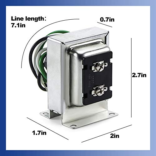 Cenipar Doorbell Transformer 16V 10VA Compatible with Ring Doorbell