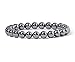Magnetic Healthcare Bracelet MEIQING Obsidian Handmade Energy Therapy Bracelets Stimulating Acupoints Weight Loss Bracelet Stud