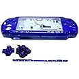 OSTENT Full Housing Shell Faceplate Case Parts Replacement for Sony PSP 2000 Console Color Blue