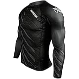Hayabusa Metaru Charged Long Sleeve BJJ Rash Guards