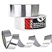 2 Rolls Multipurpose Aluminum Foil Tape, Adhesive Sealing Silver Tape, Best for HVAC, Ducts, Metal Repair (2inch x 54.7yard) by JPSOR