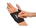Mueller Wrist Support Wrap, Black, One Size