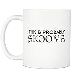 This Is Probably Skooma Coffee Mug Gamer Skyrim Mug