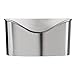 Umbra 460322-592 Postino Wall-Mount Mailbox, Stainless Steel