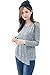 Bearsland Women's Maternity Nursing Tops Long Sleeve Breastfeeding Shirts