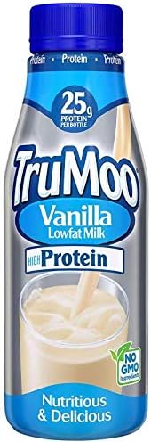 Trumoo Protein Plus Vanilla 1% Milk Ultra Pasteurized Bottle, 14 Oz
