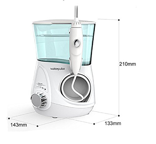 Lucktao Dental Water Flosser Oral Irrigator Waterpick Dental Floss Water Irrigation Jet Dental Tooth Floss V600g