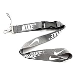 Sport Speciality Grey Basketball Lanyard Keychain Holder