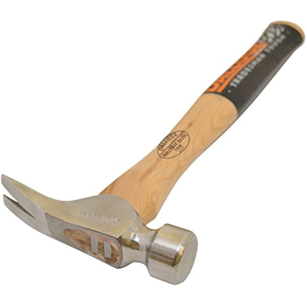 16 Oz 14" Dalluge Trim Hammer Wood Handle 1600 Claw Hammers eBay