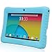 TabSuit174; Soft Silicone Gel Rubber Case Cover for 7'' Dragon Touch Y88X/Y88, KingPad K70, NeuTab N7/ N7 Pro and more 7 inch tablets (Blue)
