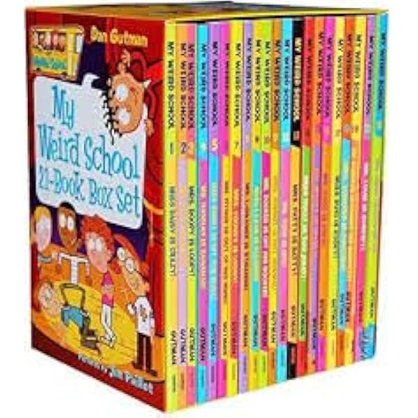 My Weird School 21-Book Box Set: Dan Gutman: 0884360584321: Amazon