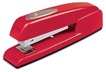 Swingline Stapler, 747, Business, Manual, 25 Sheet Capacity, Desktop, Rio Red (74736)