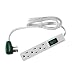GoGreen Power GG-13002MS 3 Outlet Power Strip