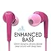 MEE audio RX18 Comfort-Fit in-Ear Headphones with Enhanced Bass (Pink)