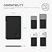 elago Phone Card Holder - Secure Wallet, Ultra Slim for Back of Phone, 3M Adhesive ID iPhone, Galaxy and Most Smartphones [Black]