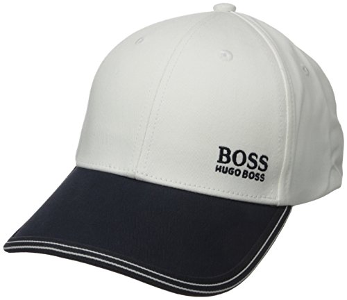 BOSS Green Men's Cap 12, White, One Size