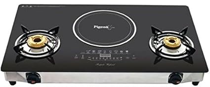 Buy Pigeon Aspiro Rapido Hybrid Gas Stove Including Induction