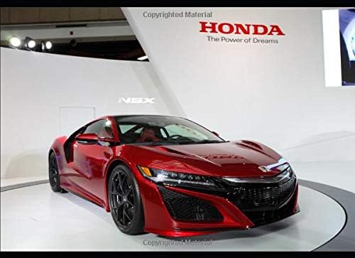 Honda NSX: 120 pages with 20 lines you can use as a journal or a notebook .8.25 by 6 inches. Paperback – October 18, 2019