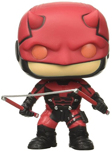 Funko POP Marvel: TV Daredevil with Helmet Toy Figures