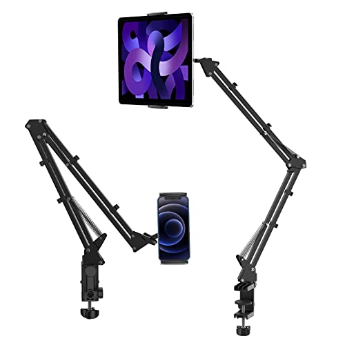 ULANZI T2 Tablet and phone Stand holder for bed - Black